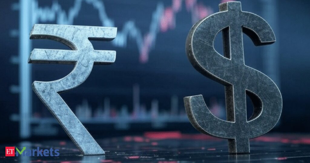 Rupee weakens but Trump’s trade deal remark helps contain losses