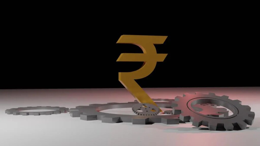 Rupee settles 9 paise lower at 93.44 against US dollar