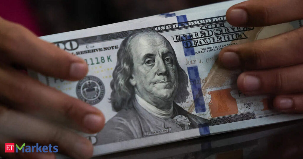 Dollar falls on surprise drop in US retail sales