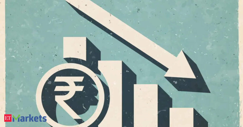 Rupee falls 22 paise as crude, dollar demand rise