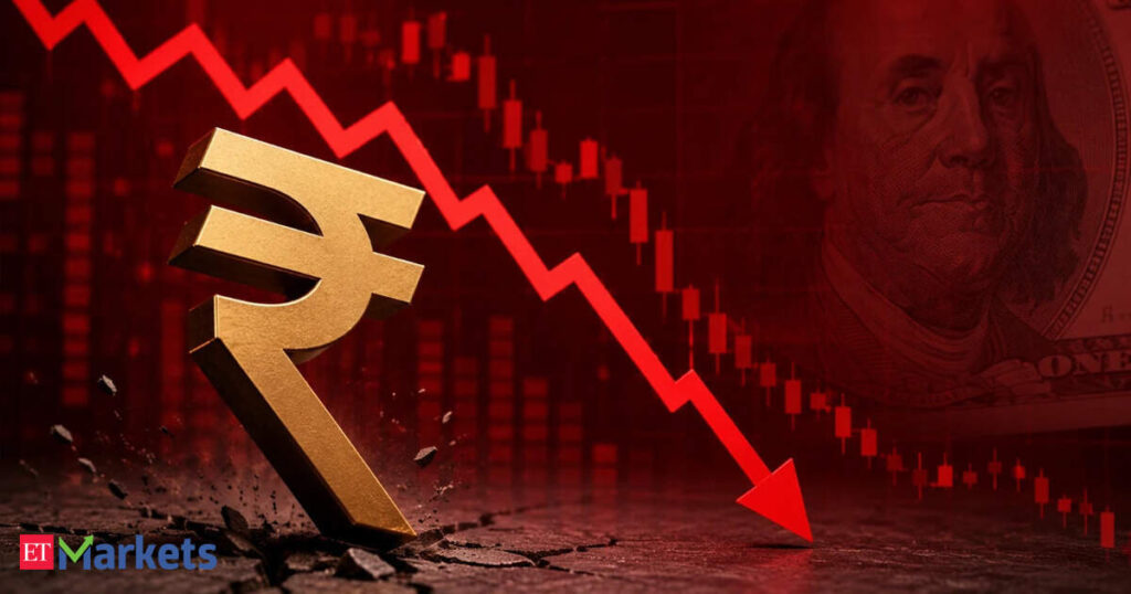 Rupee slips toward 96 vs US dollar as crude, yields and stocks weigh on currency