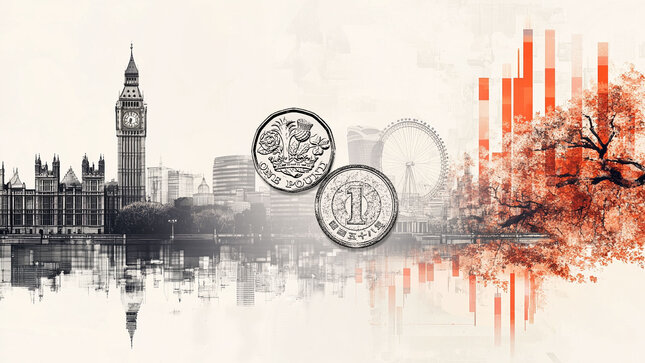 British Pound edges higher as fiscal risks and rate gap weigh on Yen